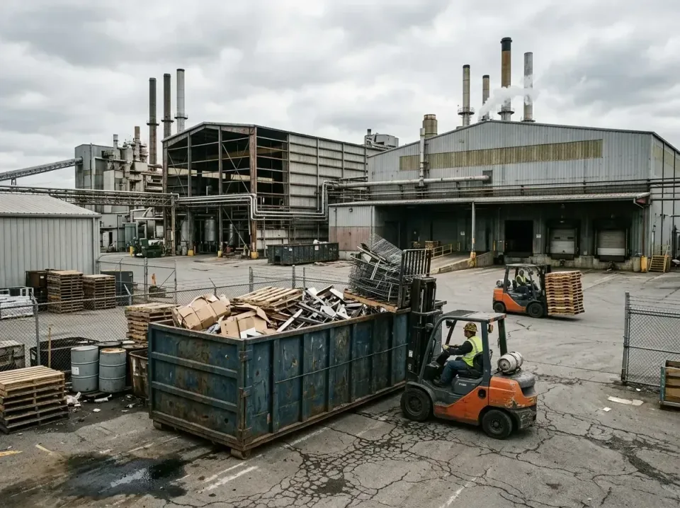 industrial-factory-scrap-conta-003 — frequently asked questions, Cheap Roll-off Dumpster Rentals in Louisville, MS